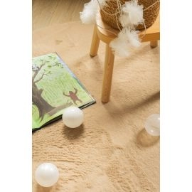 Juoksija Koning Tumma pellava Ryijymatto