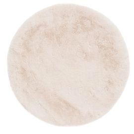 Pyöreä Eiderelle Luonnollinen Pehmeä Turkis-look Matto