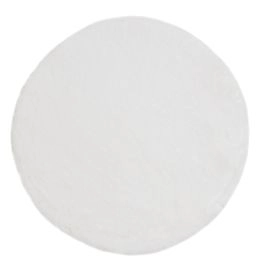 Pyöreä Eiderelle Valkoinen Pehmeä Turkis-look Matto