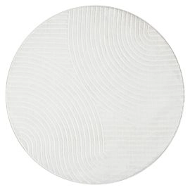 Pyöreä Bella Spin Offwhite