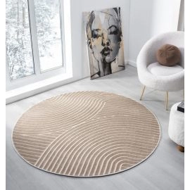 Pyöreä Bella Spin Tumman Beige