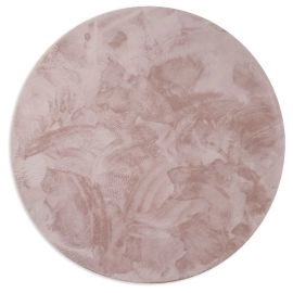 Pyöreä Cat Vaaleanpunainen Pestävä Turkismatto