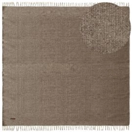 Kvadrat matta Dalen Brun