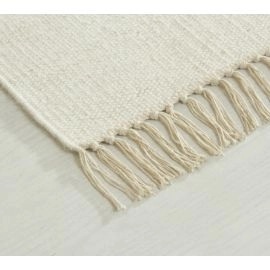 Kvadrat matta Dalen Offwhite