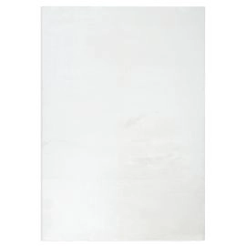 Pehmeä Turkis-look Matto Glossy Offwhite