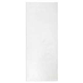 Juoksija Glossy Offwhite Pehmeä Turkis-look Matto