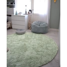 Pyöreä Lazy Vihreä