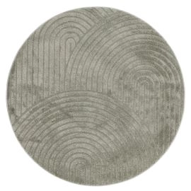 Pyöreä Lior Vihreä Wilton-matto