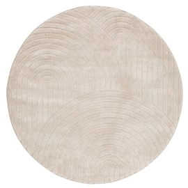 Pyöreä Lior Pellava Wilton-matto