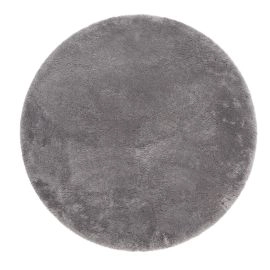 Lucid Grå Rund matta