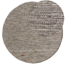 Pyöreä Lunda Harmaa beige