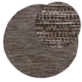 Pyöreä Molly Pellava Villamatto