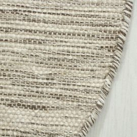 Pyöreä Norrsken Taupe Villamatto