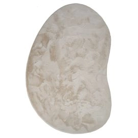 Pestävä Turkismatto – Orgaaninen Muoto Rabbit Shape Vaalean Beige