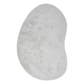 Pestävä Turkismatto – Orgaaninen Muoto Rabbit Shape Offwhite