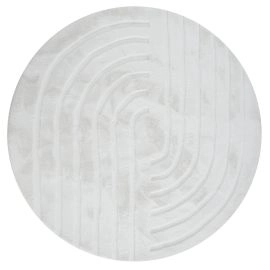 Pyöreä Rabbit Soho Offwhite Turkismatto