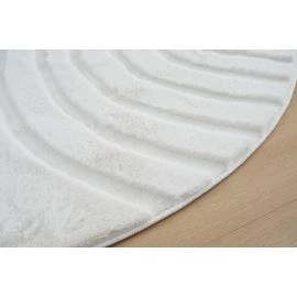 Pyöreä Rabbit Zen Offwhite Turkismatto