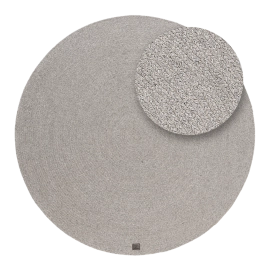 Saul Grå Rund Matta