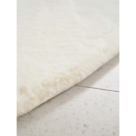 Pyöreä Rabbit Eco Offwhite