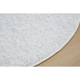 Rund Matta Teddy Offwhite