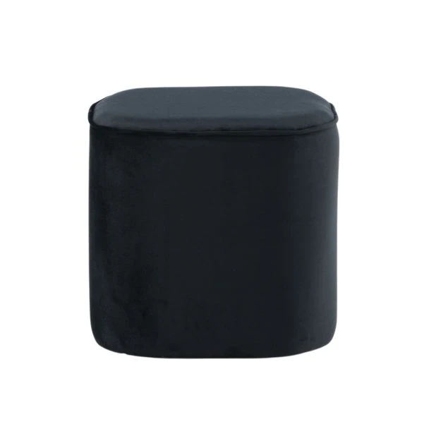 Adela Velvet Svart Puff