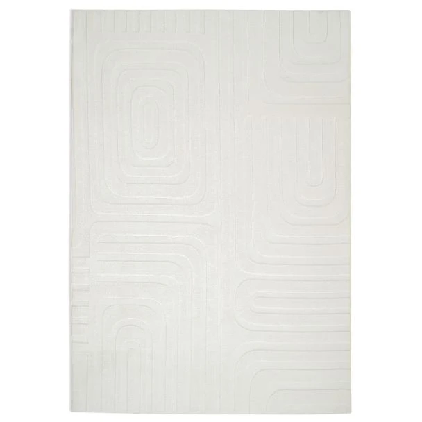 Pestävä Pehmeä Ryijymatto Fuzzy Vega Offwhite