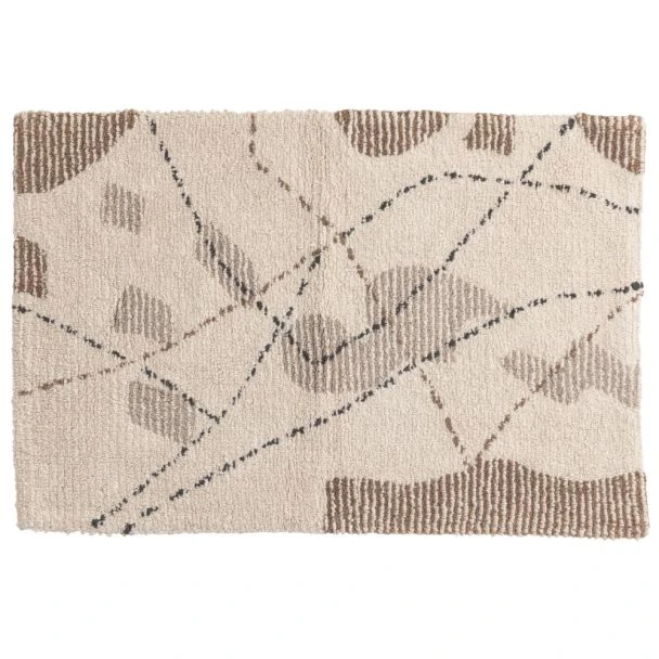 Kylpyhuoneen Matto Tiva Beige